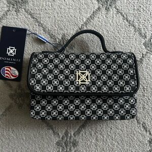 Black and White Crossbody Bag